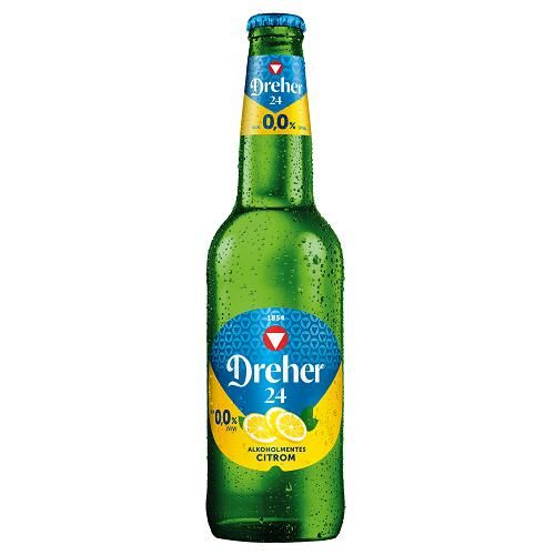 Dreher24 alkoholmentes citromos 0,33 ltr